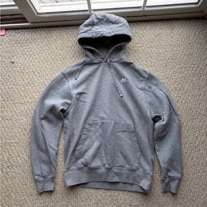Grey Nike Hoodie. Mens Size small. No serious signs of wear.